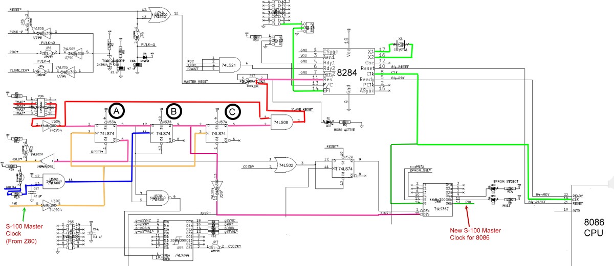 S100 Computers - 8086 CPU Board
